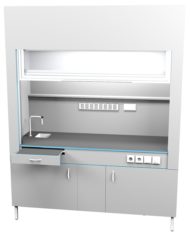 Шкаф вытяжной с сантехникой ШВ НВК 1800 МОН+ (1800x716x2200)