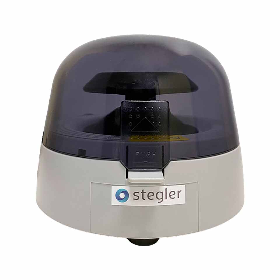 Лабораторная центрифуга STEGLER CM-100S Meteor (4500/7200/10 000 об/мин, 8×2 мл)