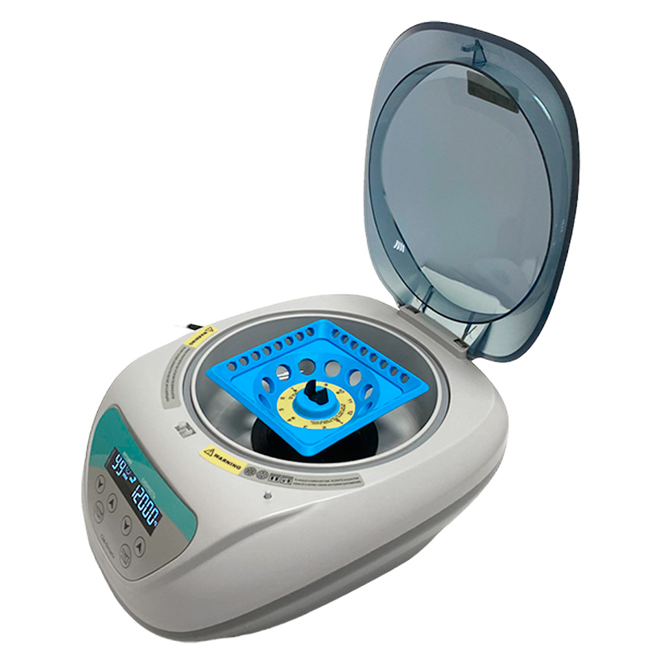 Лабораторная центрифуга Stegler CM-Smart+ (до 12 000 об/мин, 12×0,5 мл)