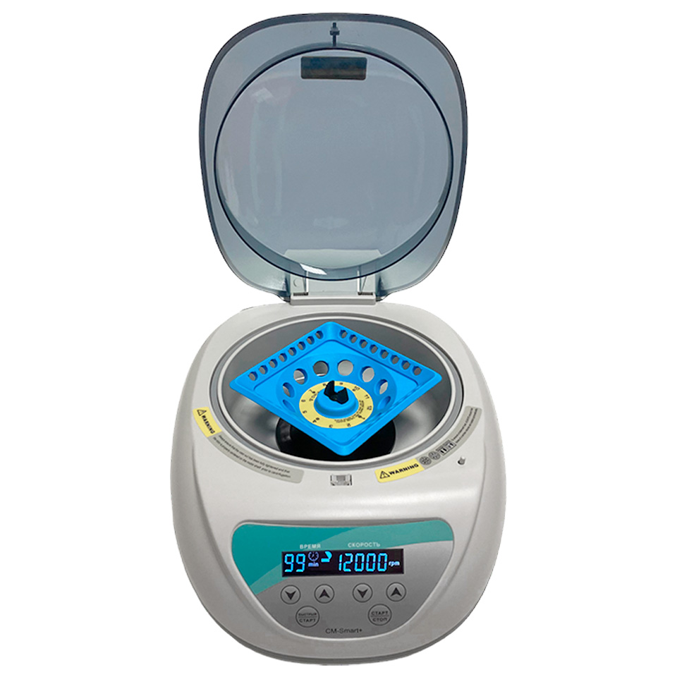 Лабораторная центрифуга Stegler CM-Smart+ (до 12 000 об/мин, 12×0,5 мл)