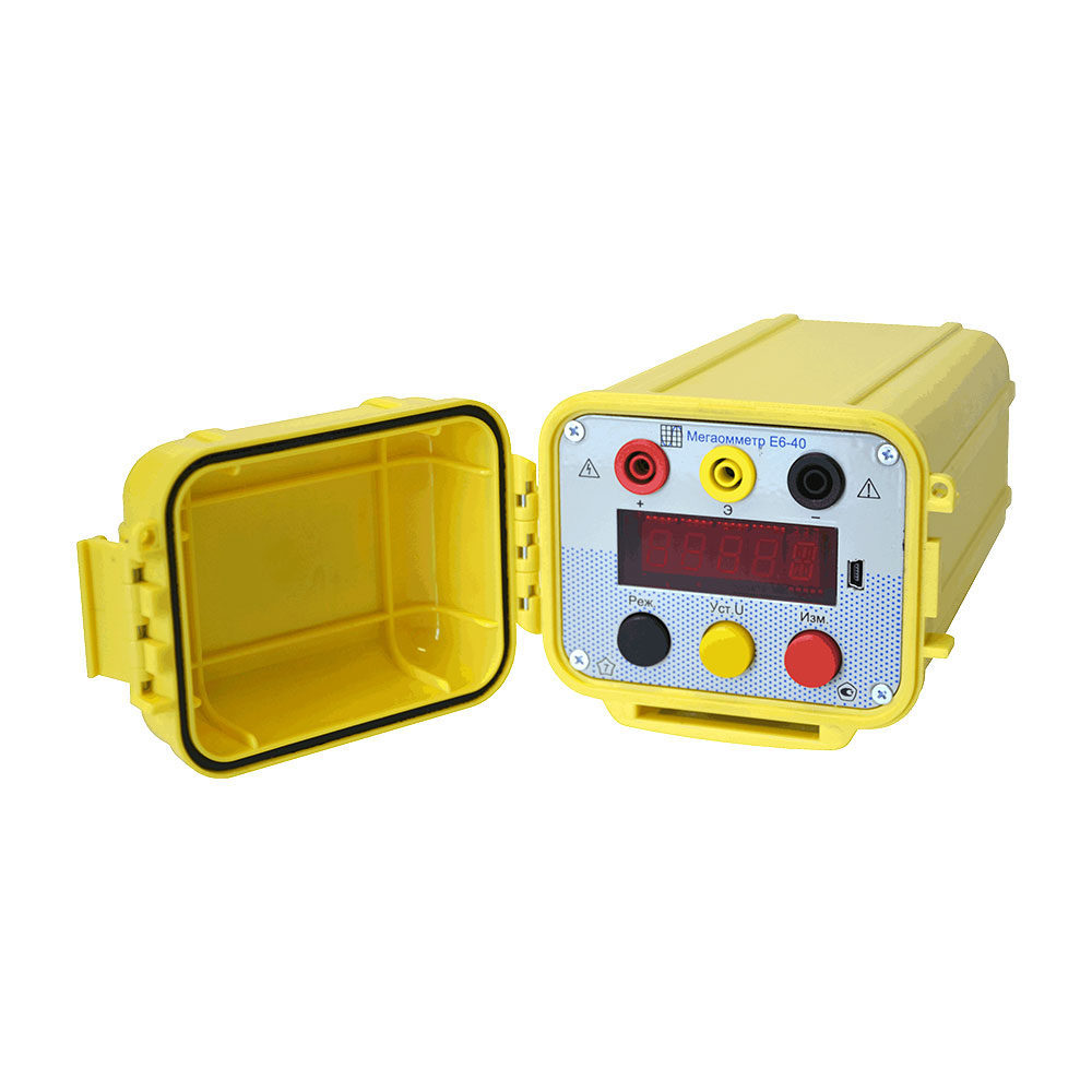 Контрольно-Измерительные Приборы Е6-40 - мегаомметр